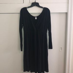 Black Old Navy Maternity/Nursing Dress